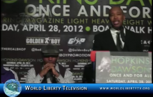 Bernard Hopkins vs. Chad Dawson, World Light Heavyweight Boxing Championship New York Press Conference 2012