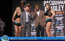 Pacquiao VS  Bradley  3rd Fight @ MGM LasVegas , NY Press Conf -2016