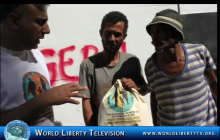 Humanitarians of the World Inc Poor Family Presentation at Santa Marta Favela Rio de Janeiro-2017