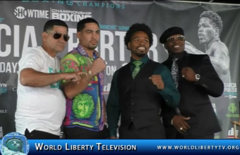 Danny Garcia vs. Shawn Porter NY Press Conf  for Vacant  WBC 147-Pound World Title  9/08/18